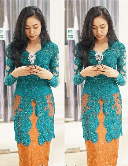 CONTOH MODEL  KEBAYA  MODERN  2021 BAGUS TERBARU