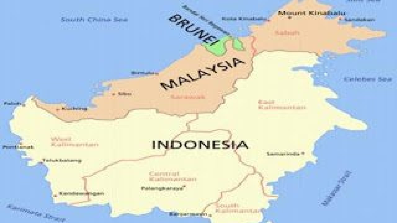 Perbatasan wilayah indonesia disebelah utara pulau kalimantan berbatasan dengan negara