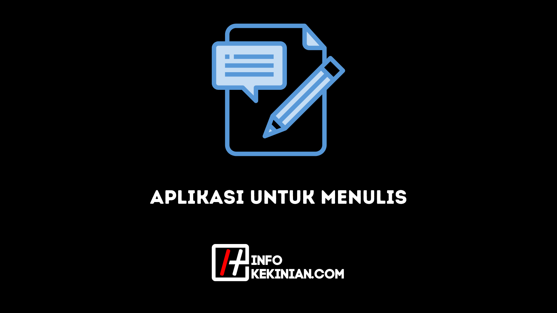 aplikasi untuk menulis