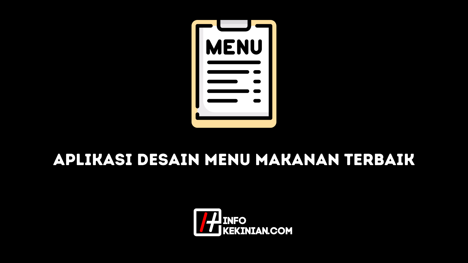 Aplikasi Desain Menu Makanan Terbaik