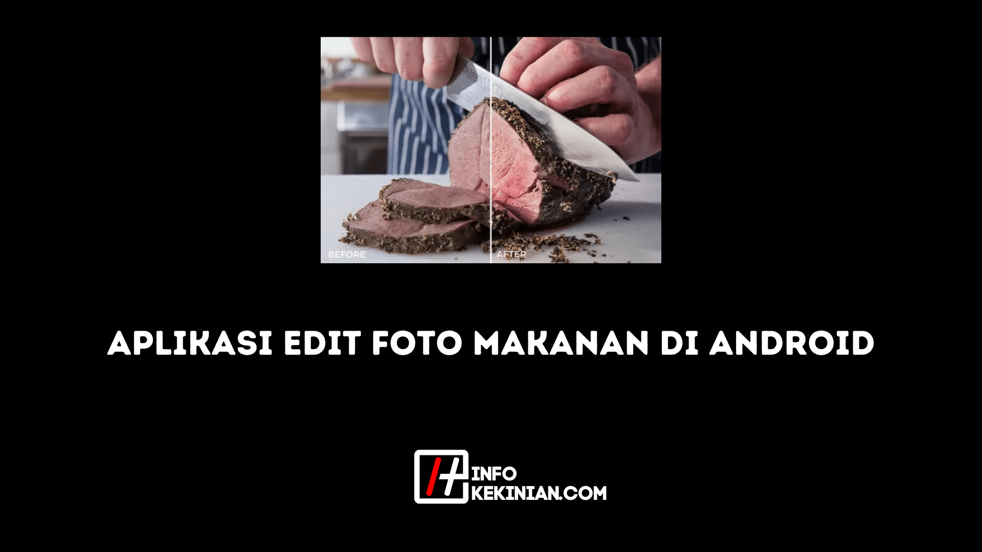 Aplikasi Edit Foto Makanan di Smartphone