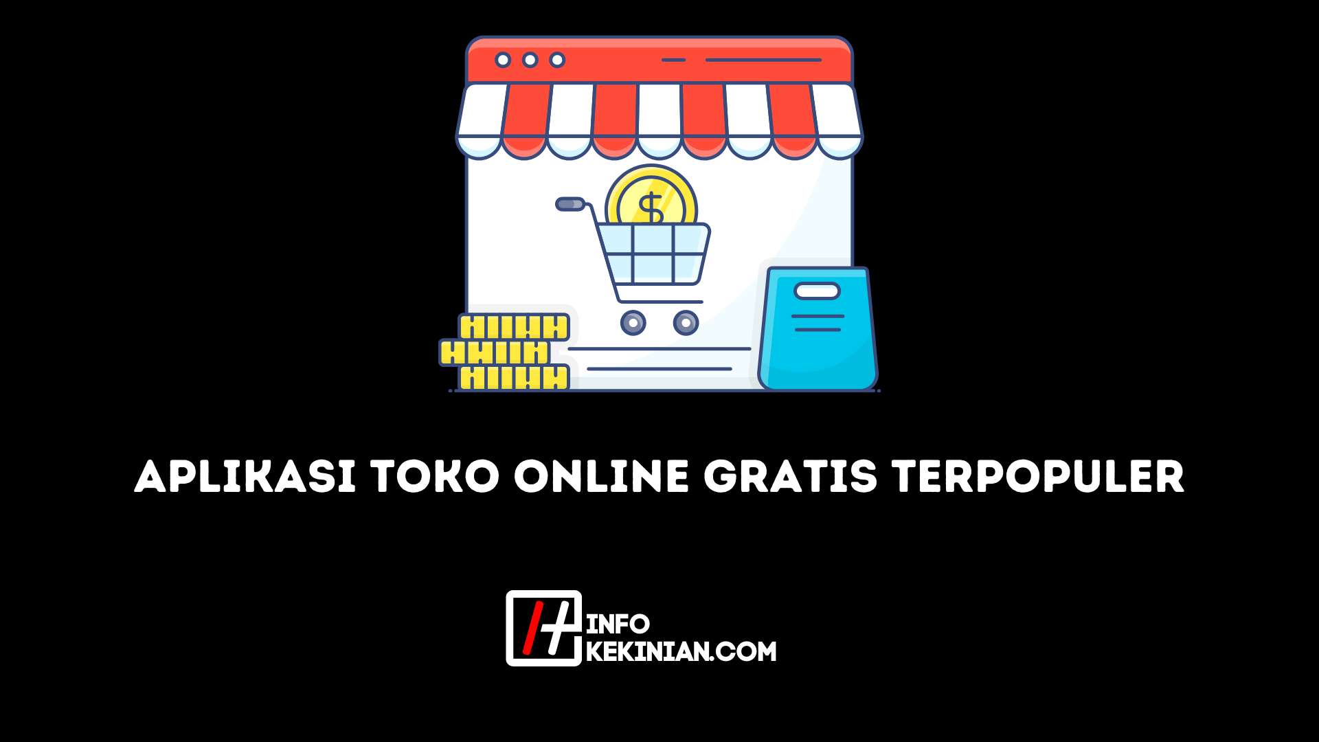 Aplikasi toko online gratis terpopuler