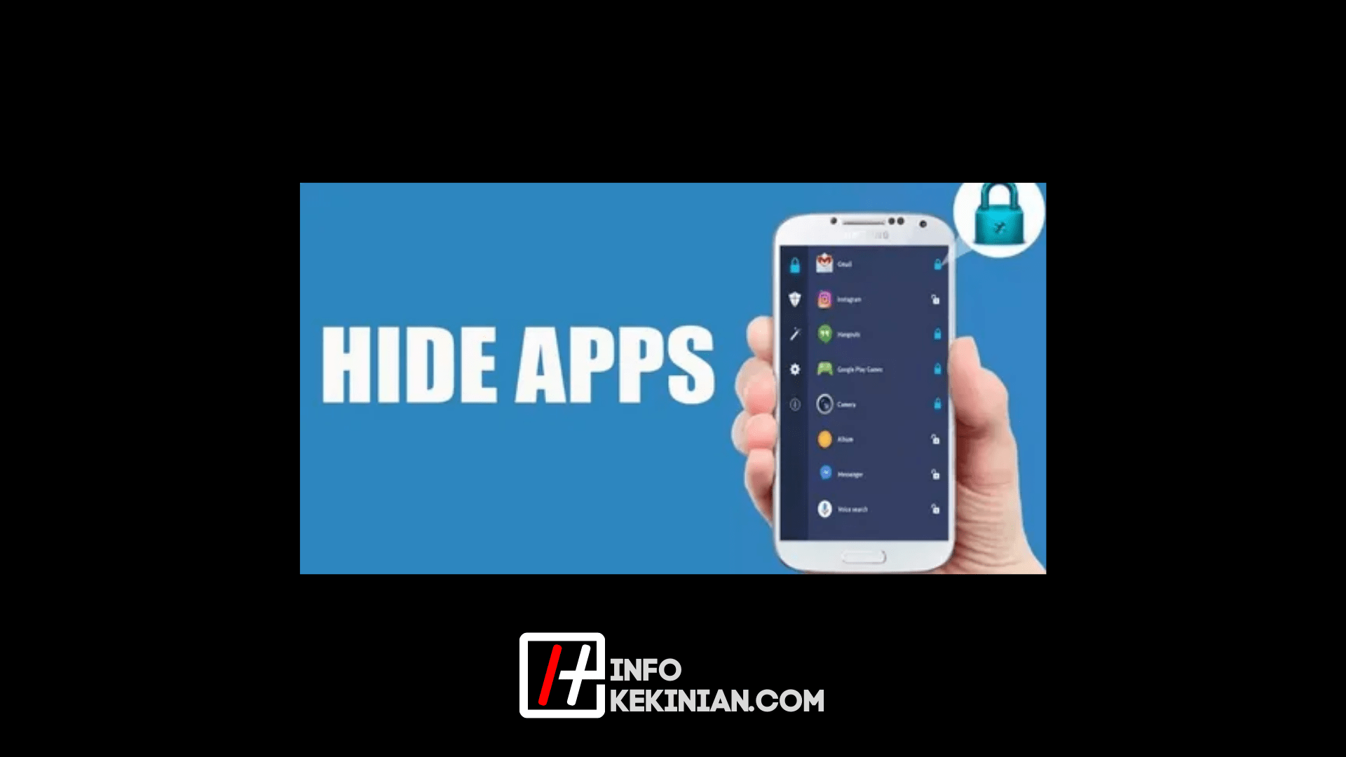 Aplikasi untuk menyembunyikan aplikasi di Android
