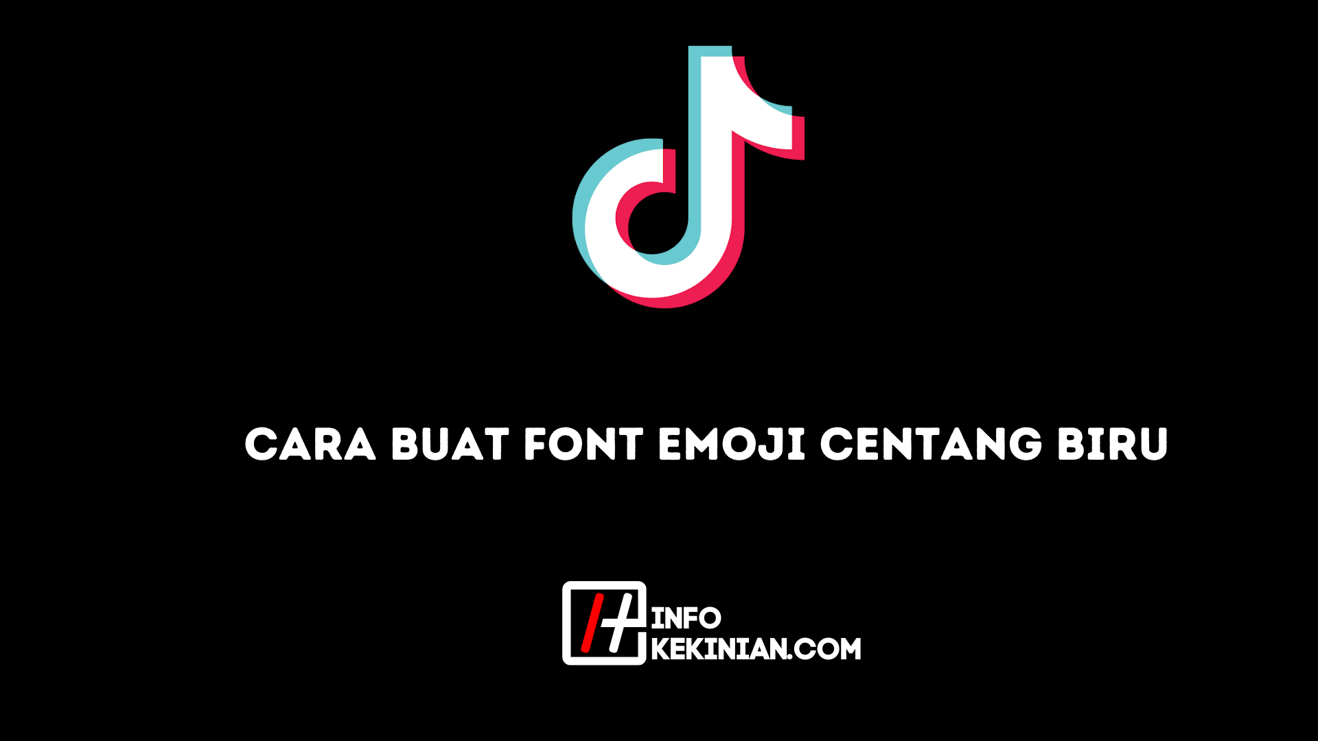 Cara Buat Font Emoji Centang Biru