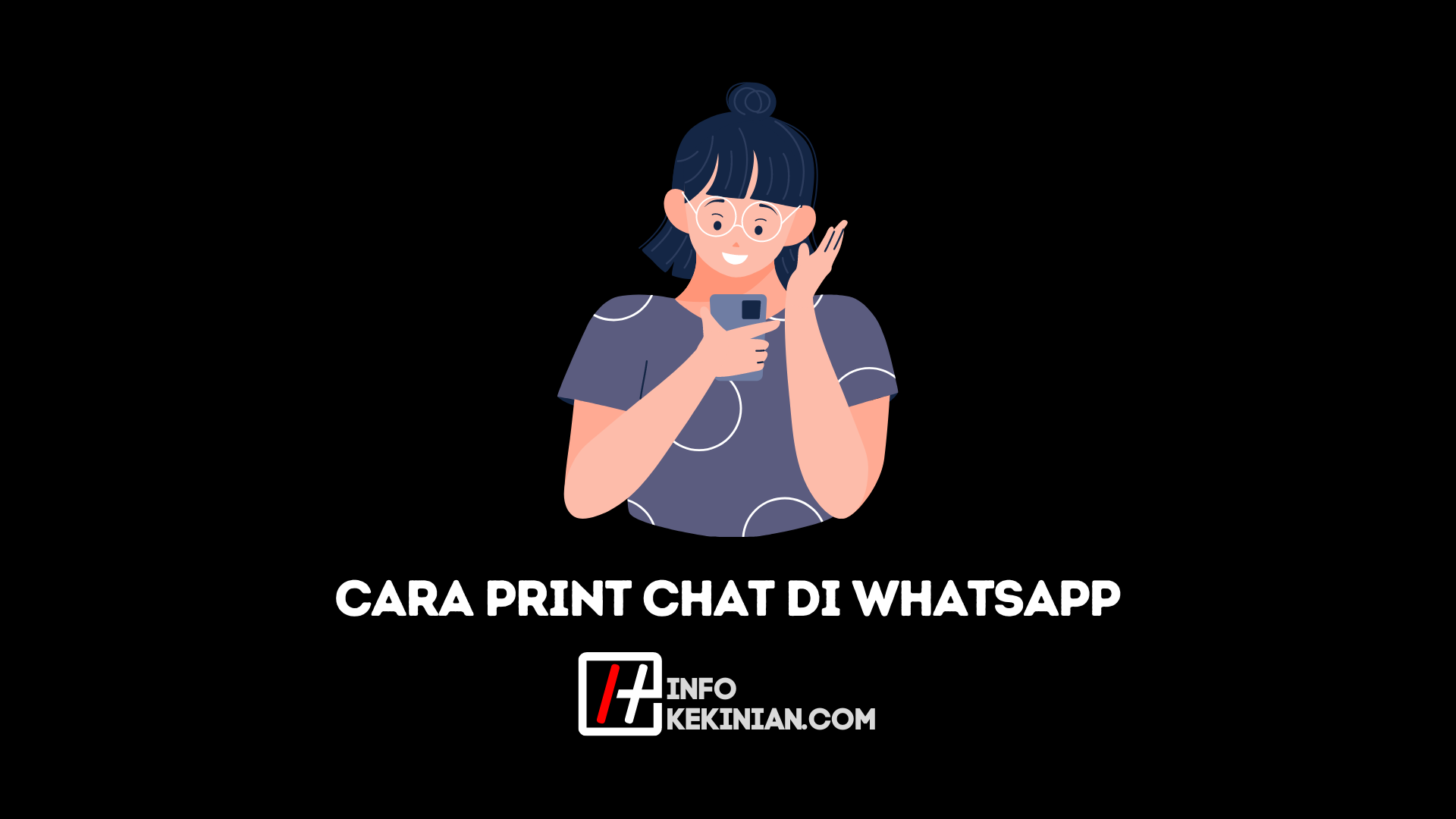 Lista de cómo imprimir chats de WhatsApp