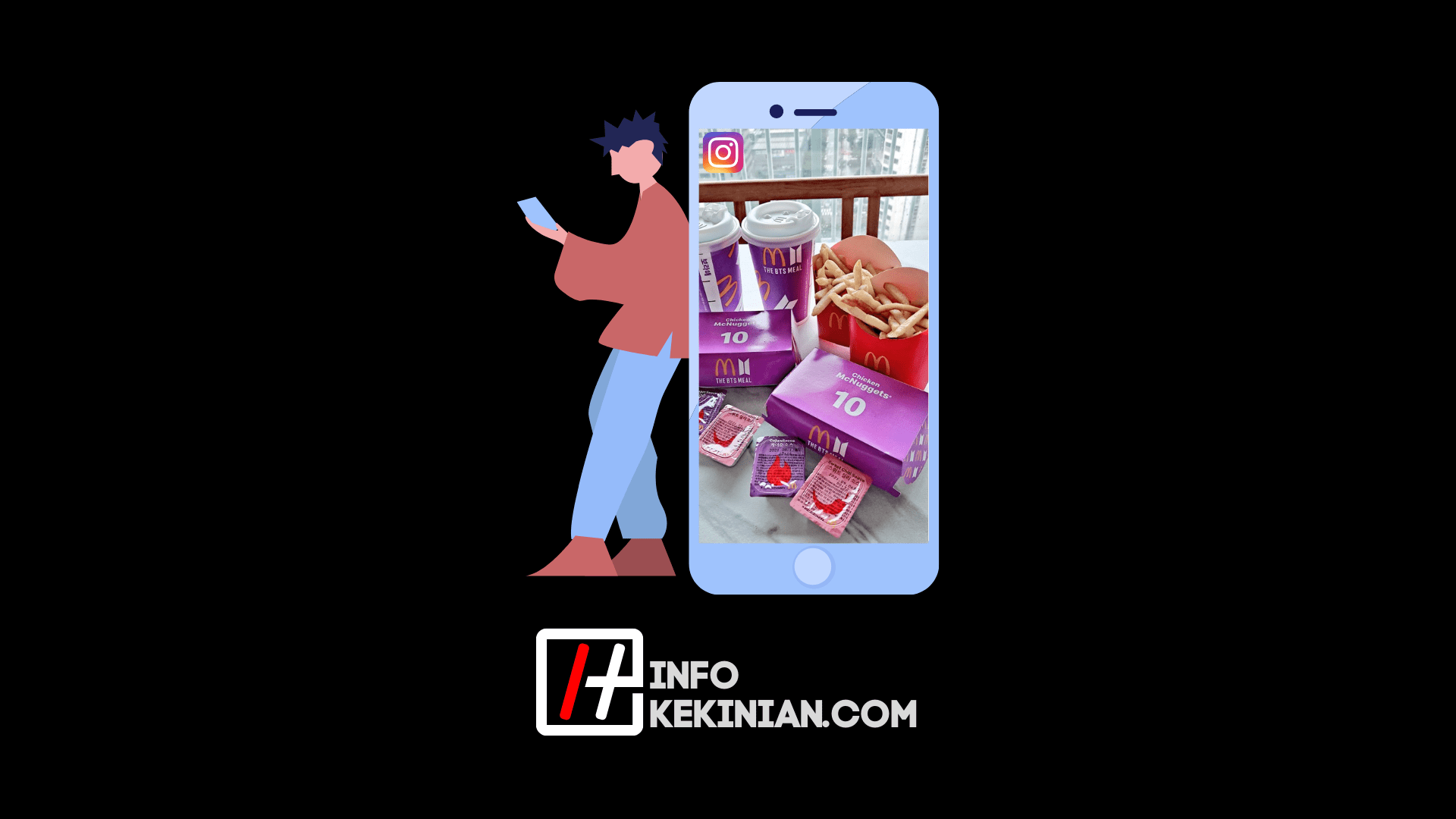 Nazwa Filtr BTS Meal na Instagramie