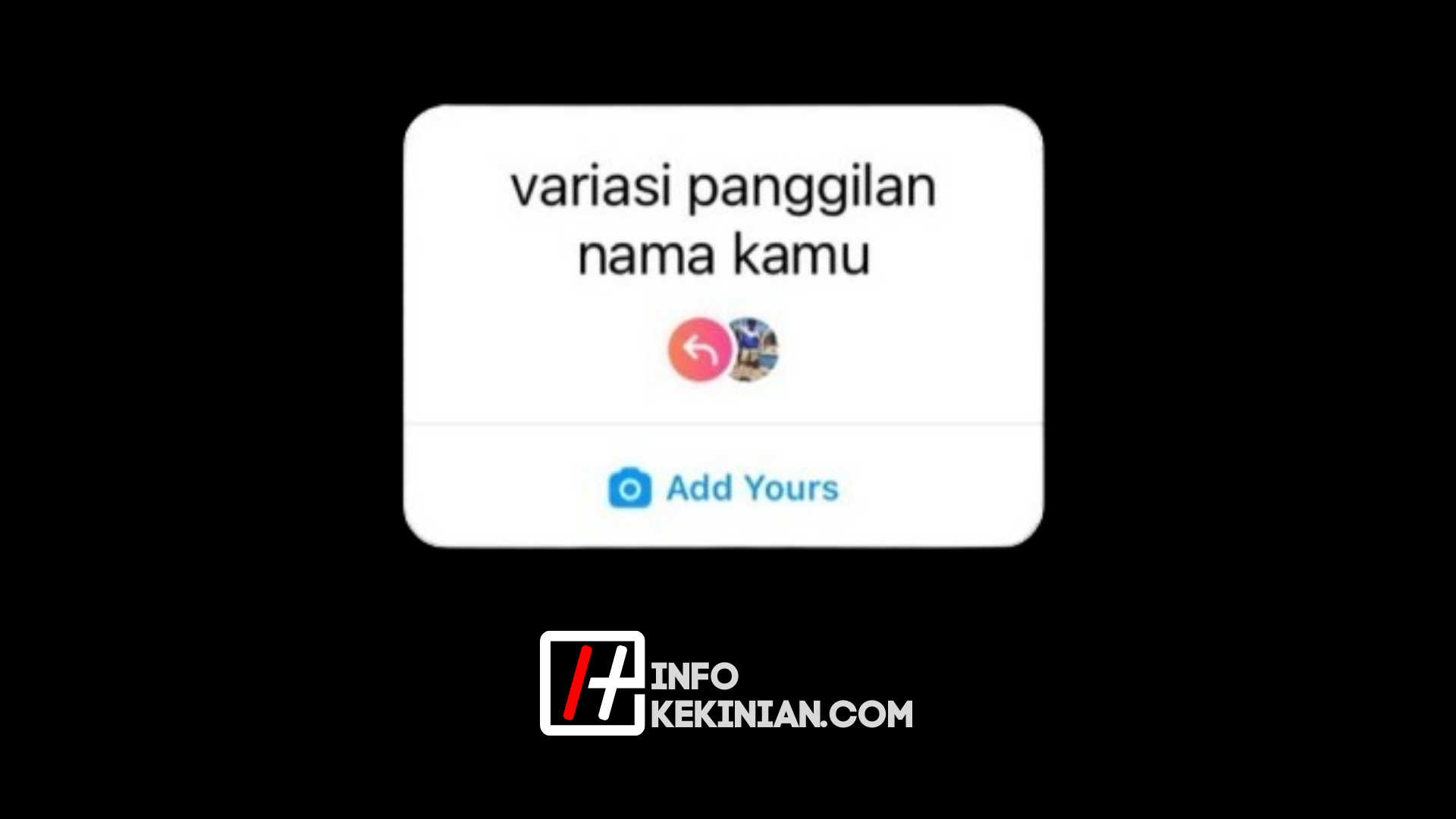 Tips Membuat Variasi Nama di IG