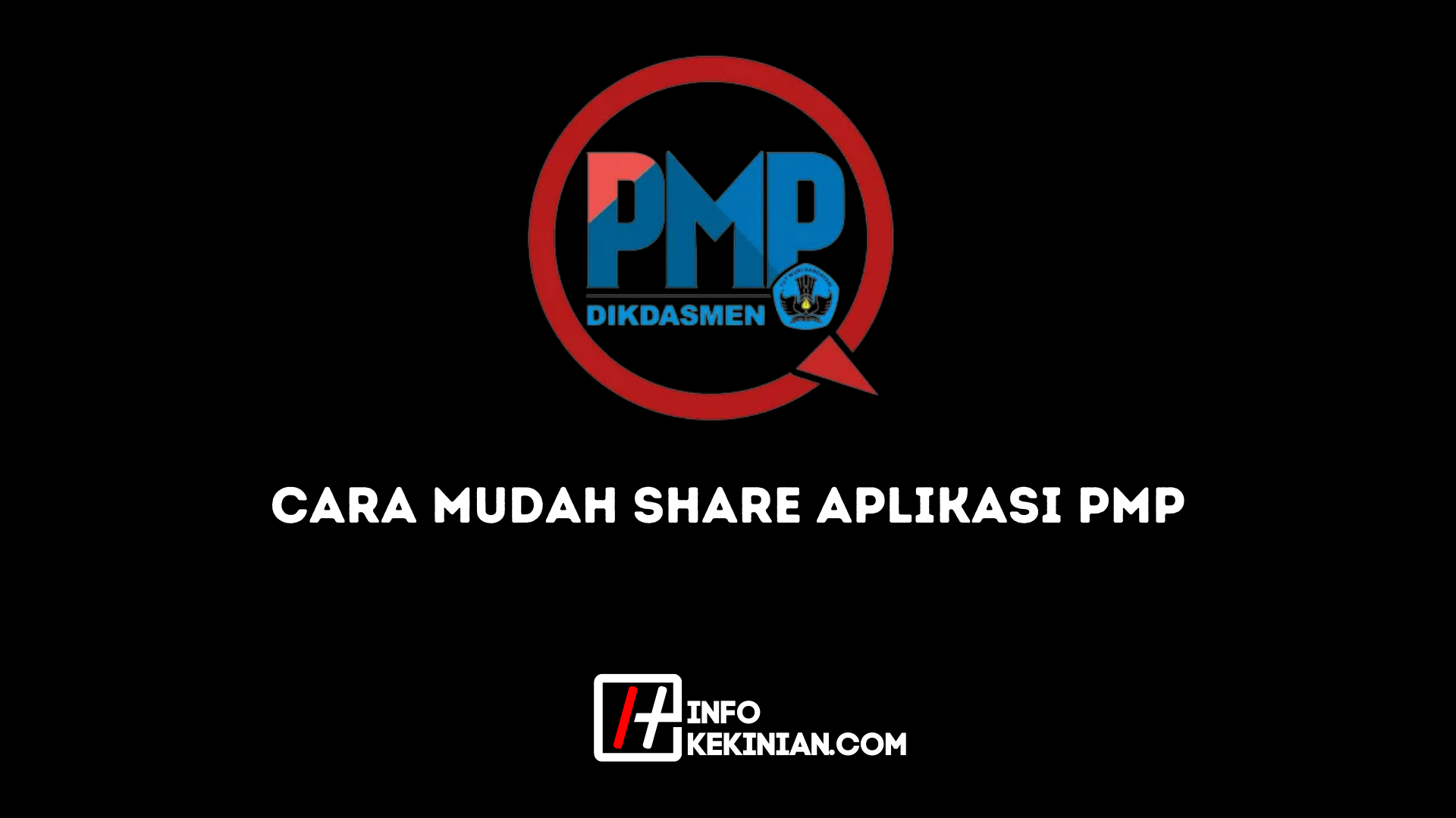 cara mudah share aplikasi PMP