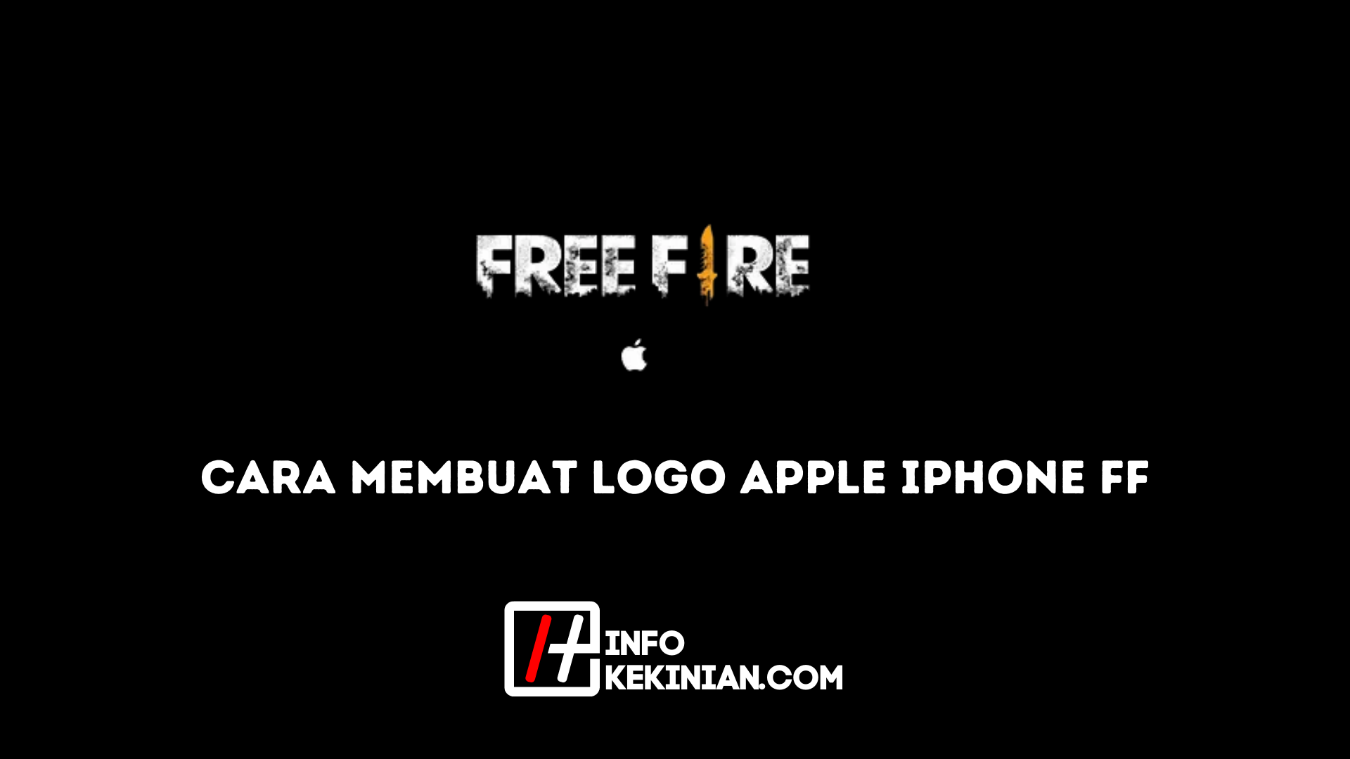 Cara Membuat Logo Apple Iphone Ff