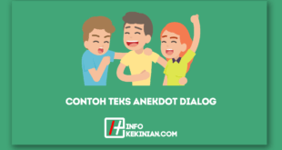 Contoh Teks Anekdot Dialog