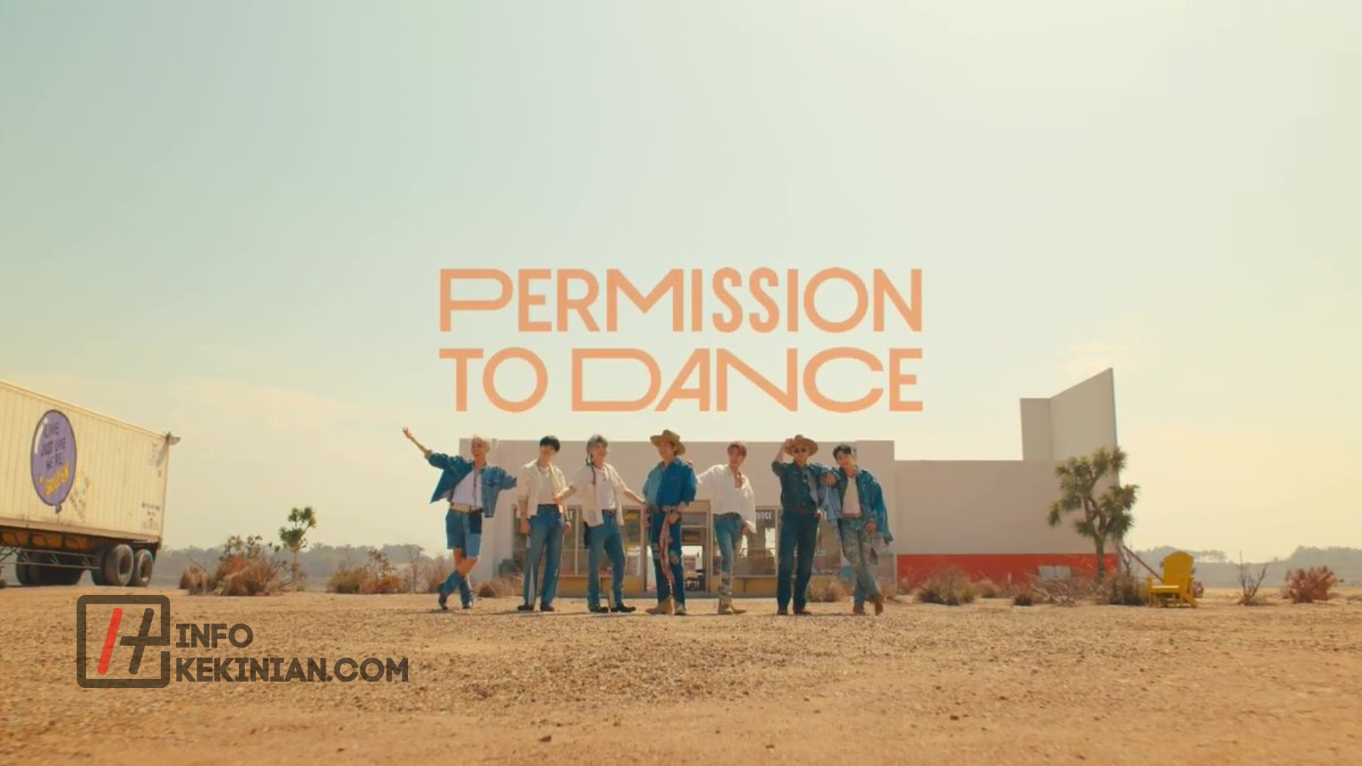 Lirik permission to dance