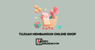 Tujuan Membangun Online Shop