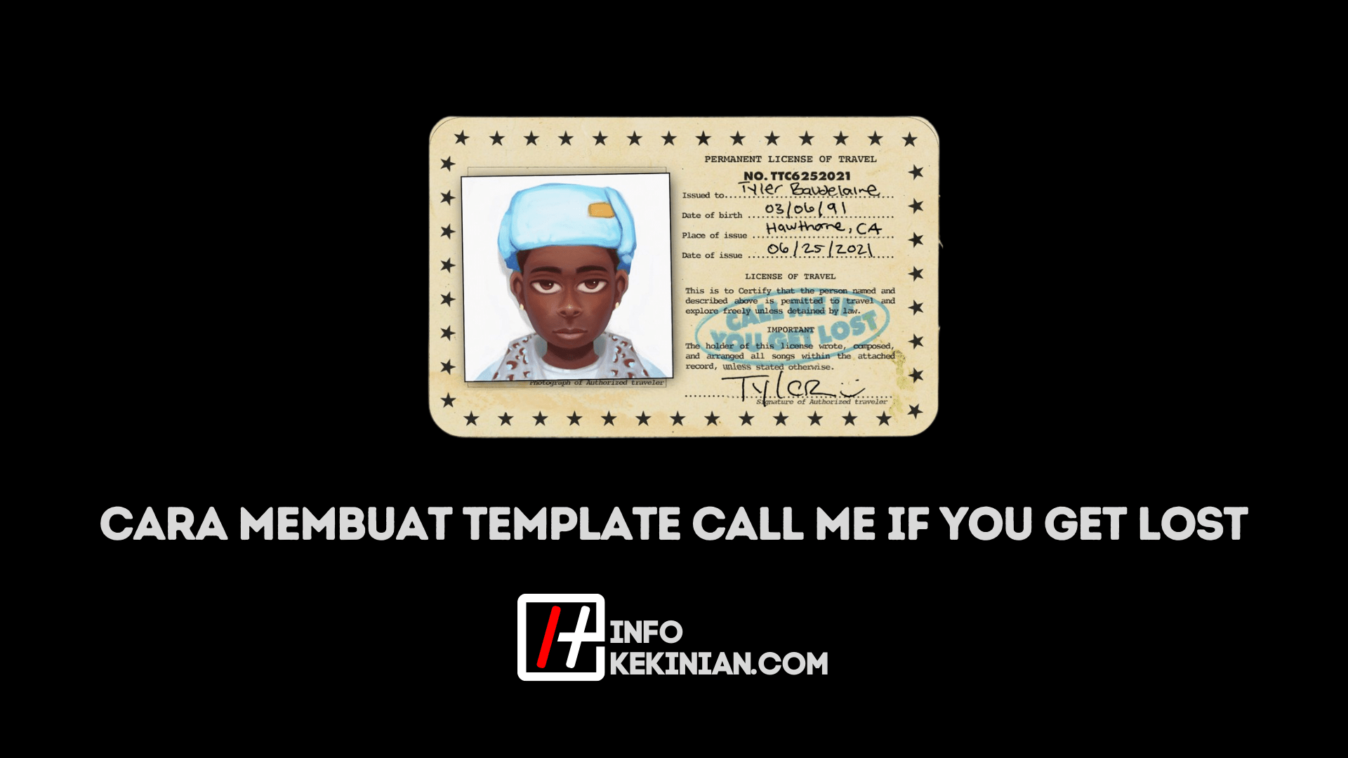 Tyler the Creator Card