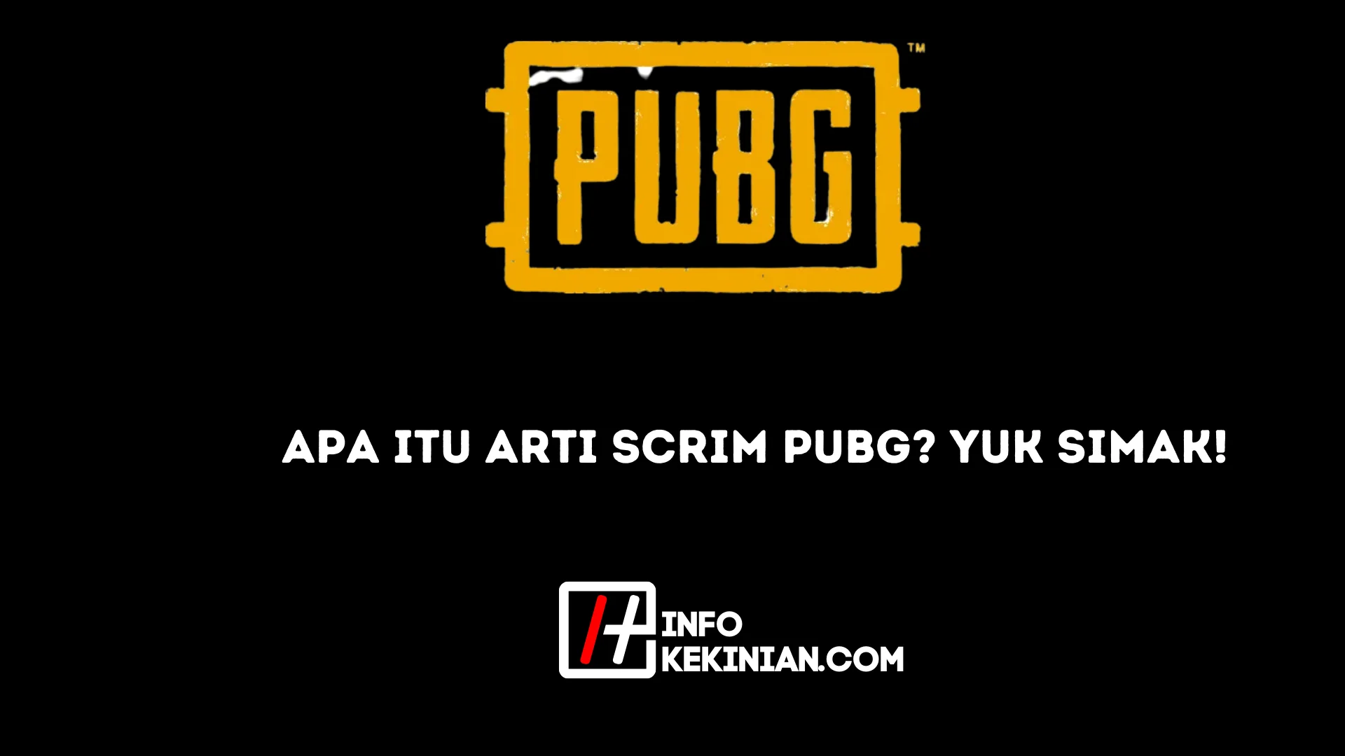 Apa itu Arti Scrim PUBG_ Yuk Simak!