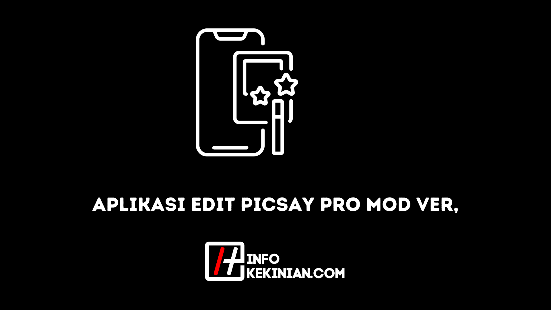 Bearbeiten App Picsay Pro Mod Ver, Editor näher!