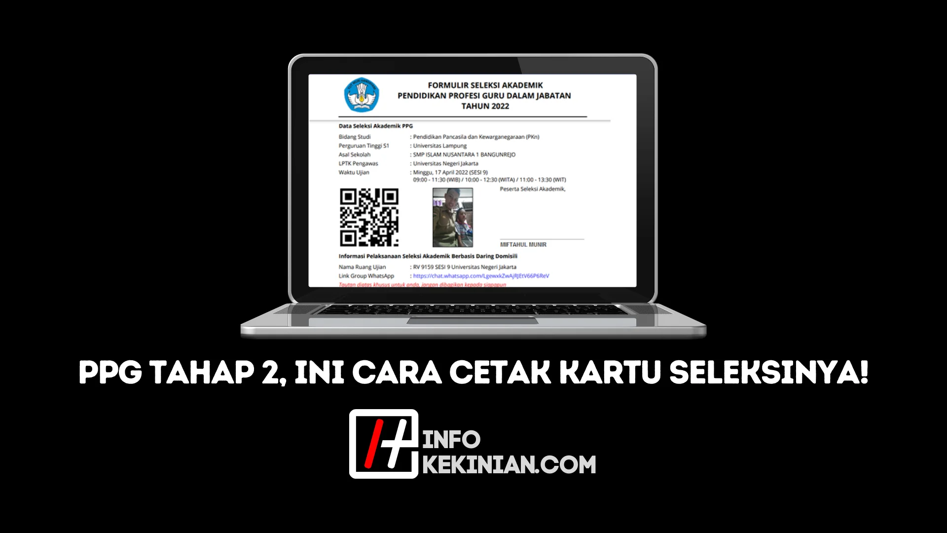 PPG Tahap 2, ini Cara Cetak Kartu Seleksinya! 8 Cara Cetak Kartu Seleksi PPG 2022 Tahap 2