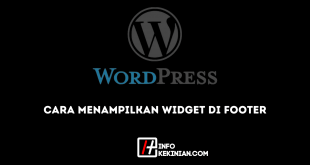 Cara Menampilkan Widget di Footer