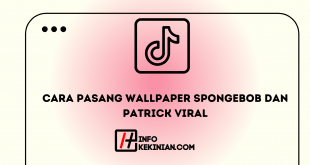 Cara Pasang Wallpaper Spongebob dan Patrick Viral