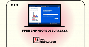 Inilah jalur atau urutan tatacara pendaftaran PPDB SMP di Surabaya