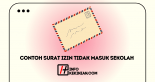 Contoh Surat Izin Tidak Masuk Sekolah untuk Guru