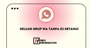 Keluar Grup Wa Tanpa di Ketahui
