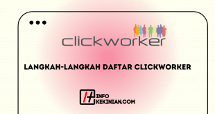 Langkah-Langkah Daftar Clickworker