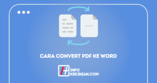 Cara Convert PDF ke Word dengan Mudah
