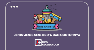 Jenis-Jenis Seni Kriya dan Contohnya