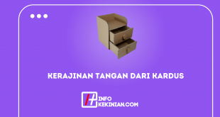 Membuat Kerajinan Tangan dari Kardus