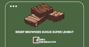 Resep Brownies Kukus Super Lembut