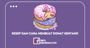 Resep dan Cara Membuat Donat Kentang