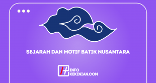 Historia del desarrollo y motivos de Batik Nusantara
