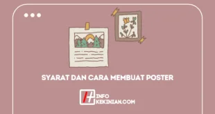 Syarat dan Cara Membuat Poster