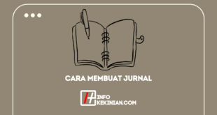 Cara Membuat Jurnal Yang Baik