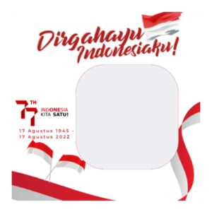 twibbon HUT RI ke 77 satu