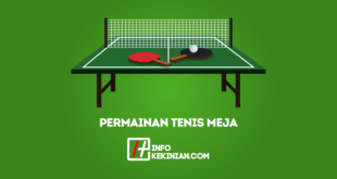 Mengenal Permainan Tenis Meja