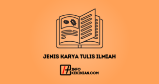 Jenis-Jenis Karya Tulis Ilmiah