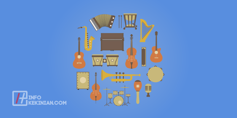 Verschiedene Musikinstrumente (2)