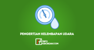 Pengertian Kelembapan Udara