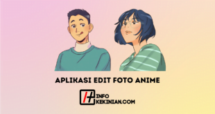 Aplikasi Edit Foto Anime
