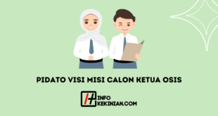 Pidato Visi Misi Calon Ketua Osis