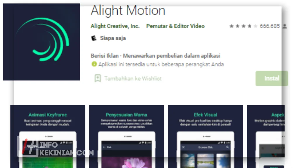 Cara Mengekspor Video di Alight Motion Tanpa Bayar dengan Mudah 2 Fitur dari Aplikasi Alight Motion