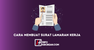 Membuat Surat Lamaran Kerja