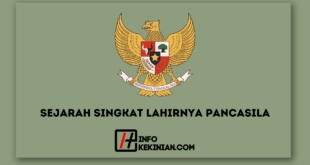 Sejarah Singkat Lahirnya Pancasila