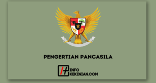 Pengertian pancasila