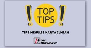 Tips Menulis Karya Ilmiah