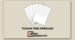 Tujuan Teks Persuasi