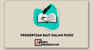 Pengertian Bait dalam Puisi