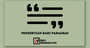 Pengertian dari Paragraf
