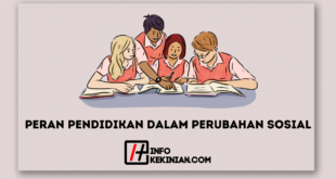 Peran Pendidikan dalam Perubahan Sosial